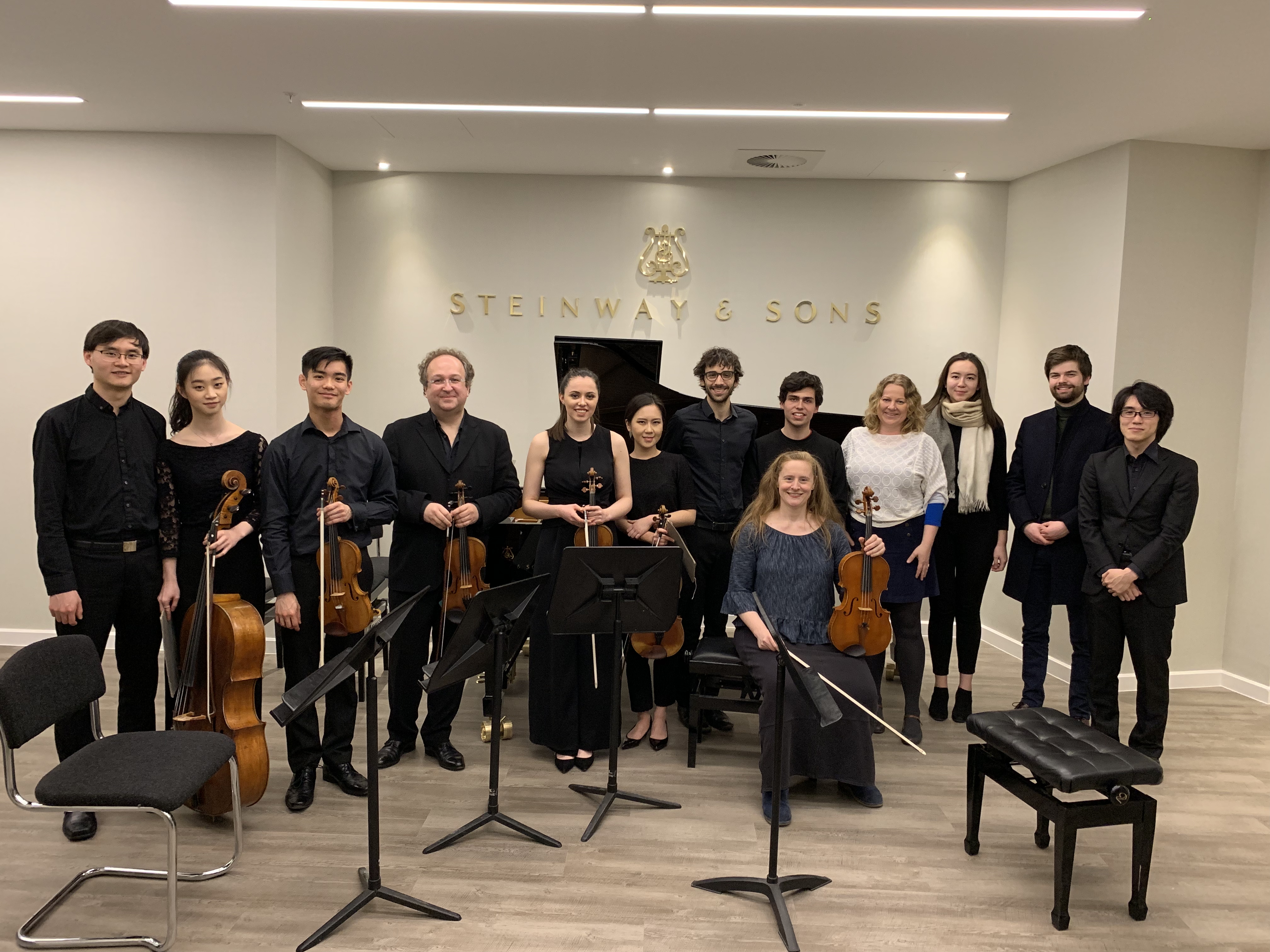 Tianjin Juilliard Master Class in London 