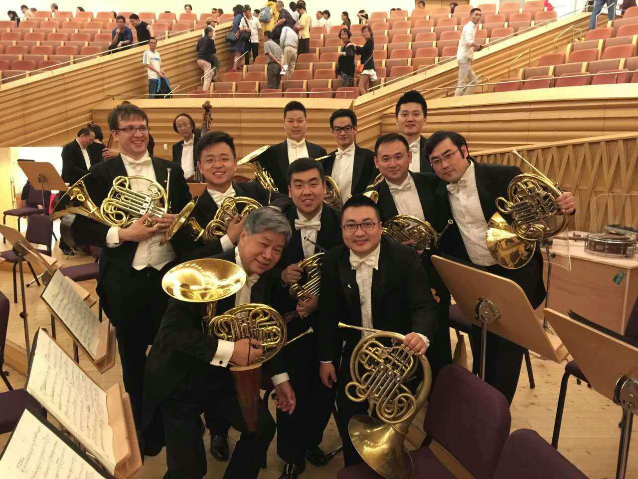 Chang Chou Han with the Shanghai Symphony Orchestra 
