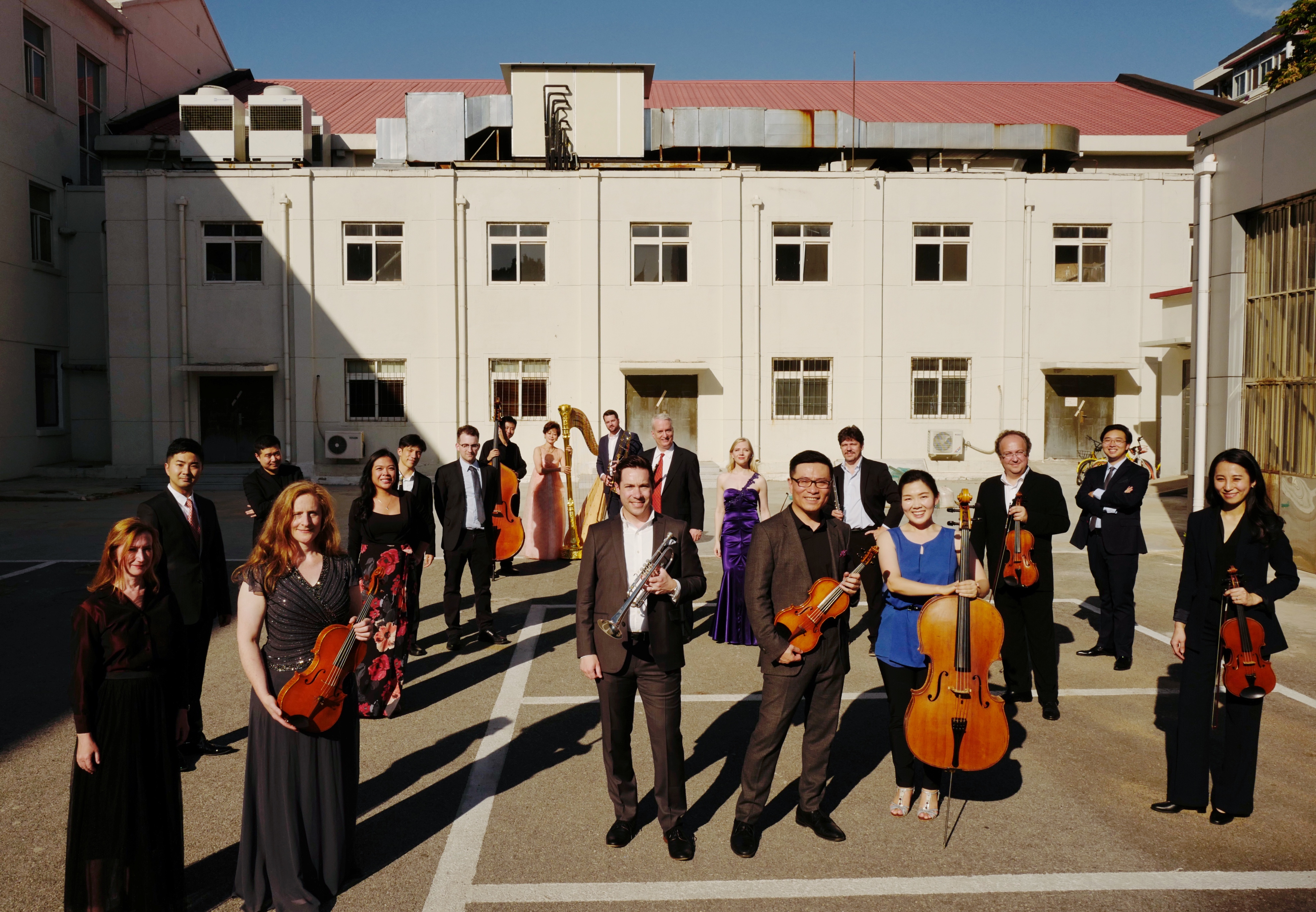 Tianjin Juilliard Ensemble Group Shot (outdoor)