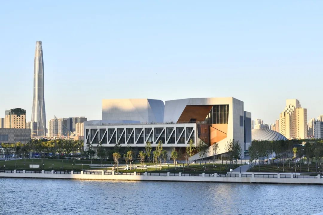the New building of the Tianjin Juilliard School