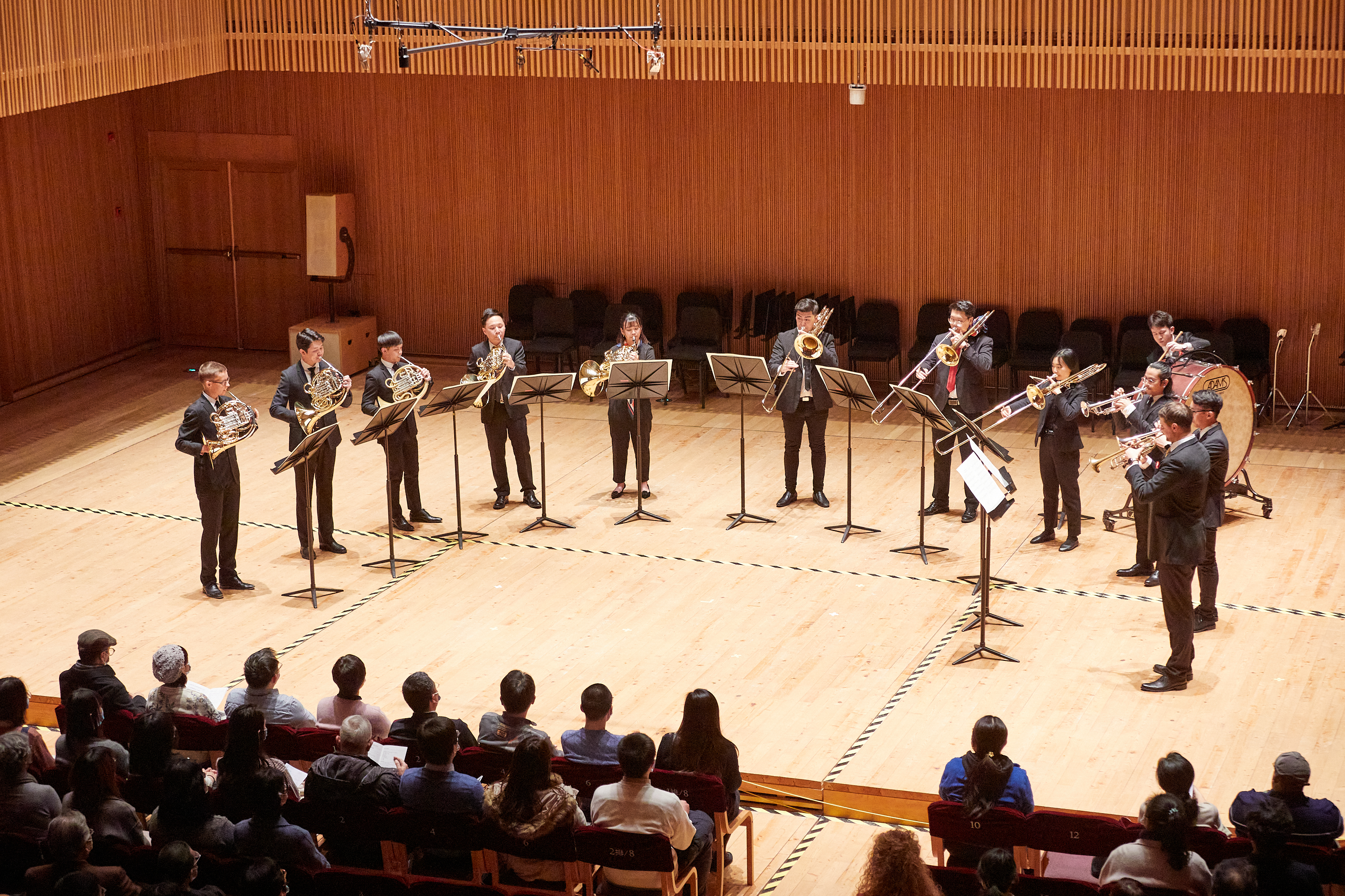SOA and TJS students performed Mark Zuckerman’s Fanfare for an Uncommon Time. 