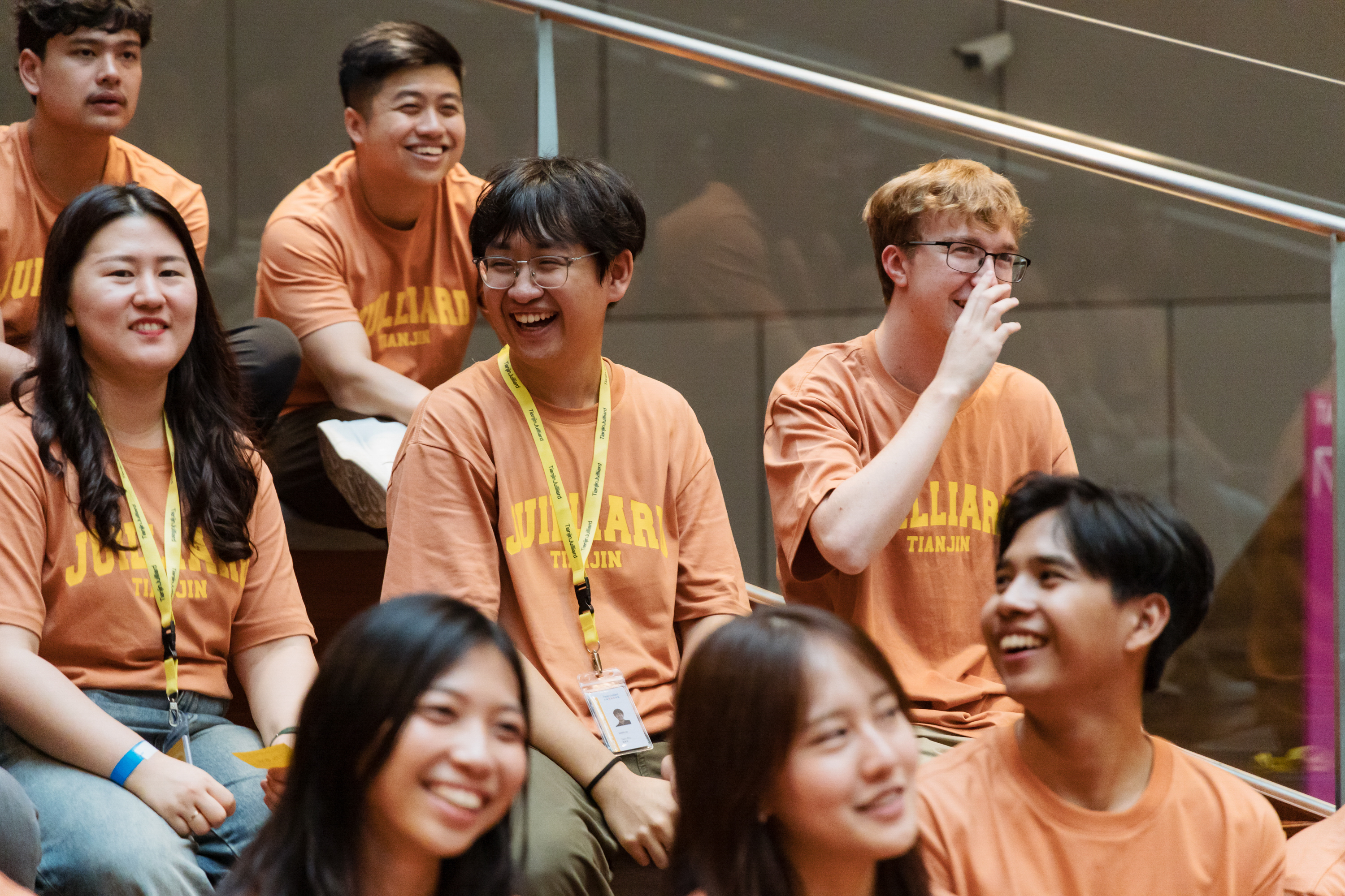 Zeyu Zhu at the graduate students' orientation