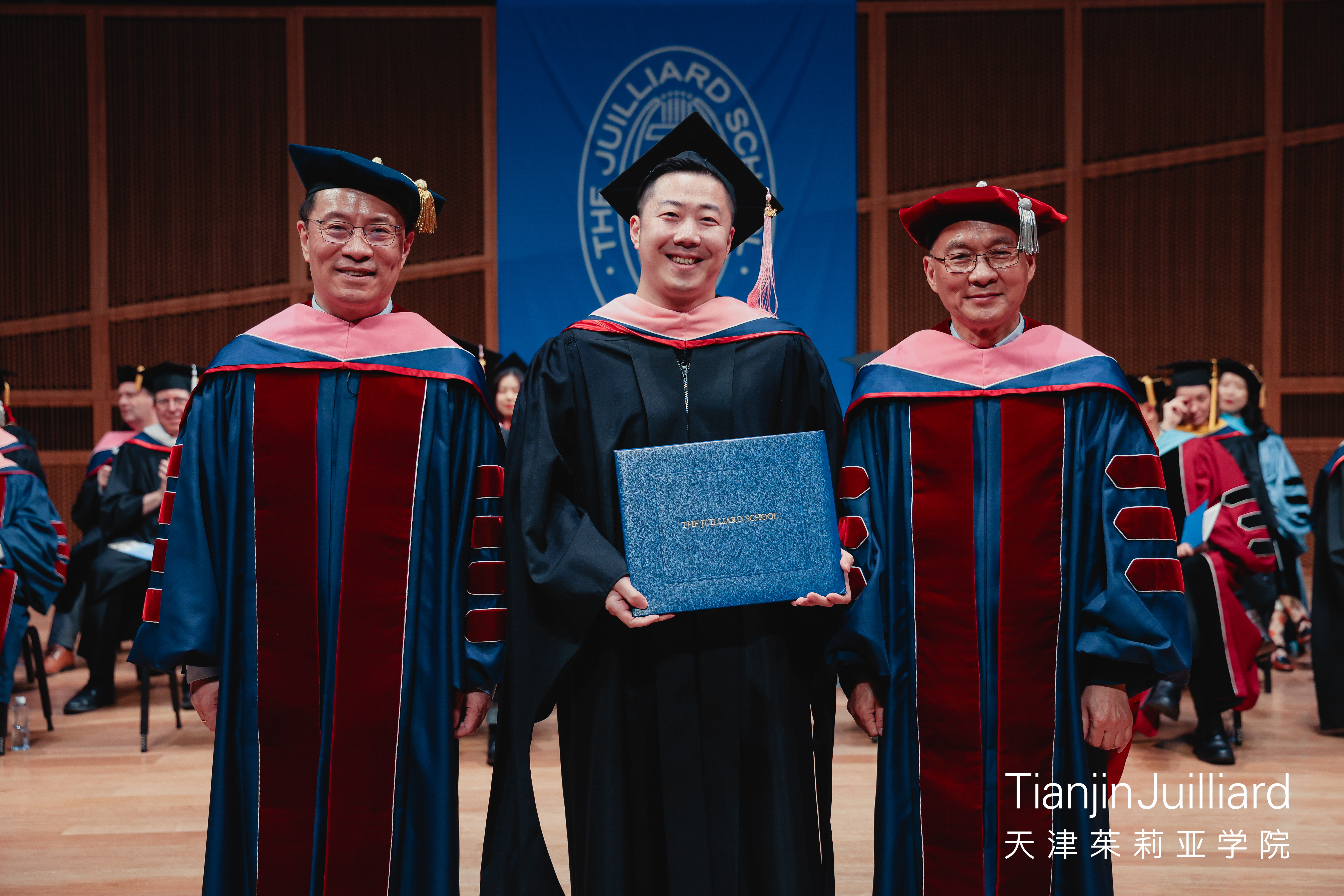 Tiantian received the Master of Music degree at the commencement