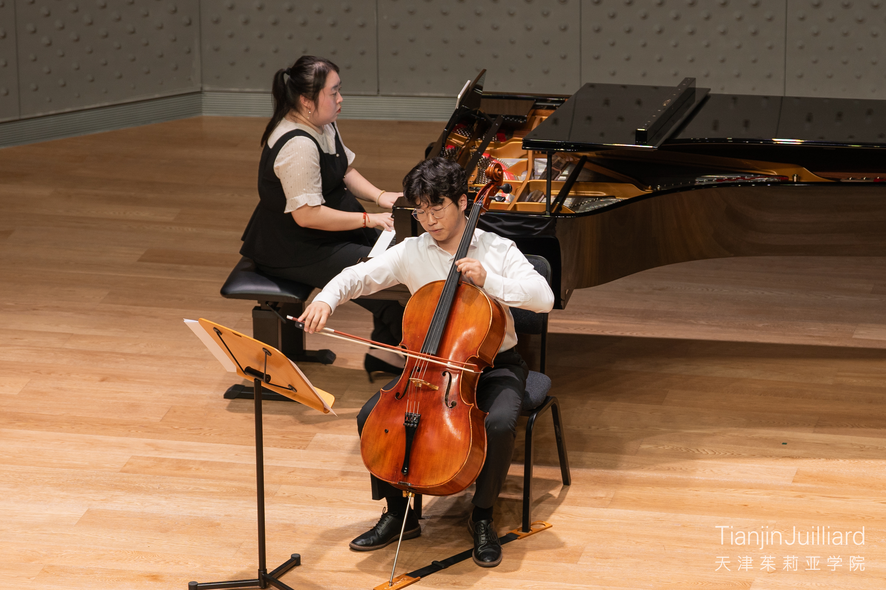 Brian performed at a shared recital in February 2025.