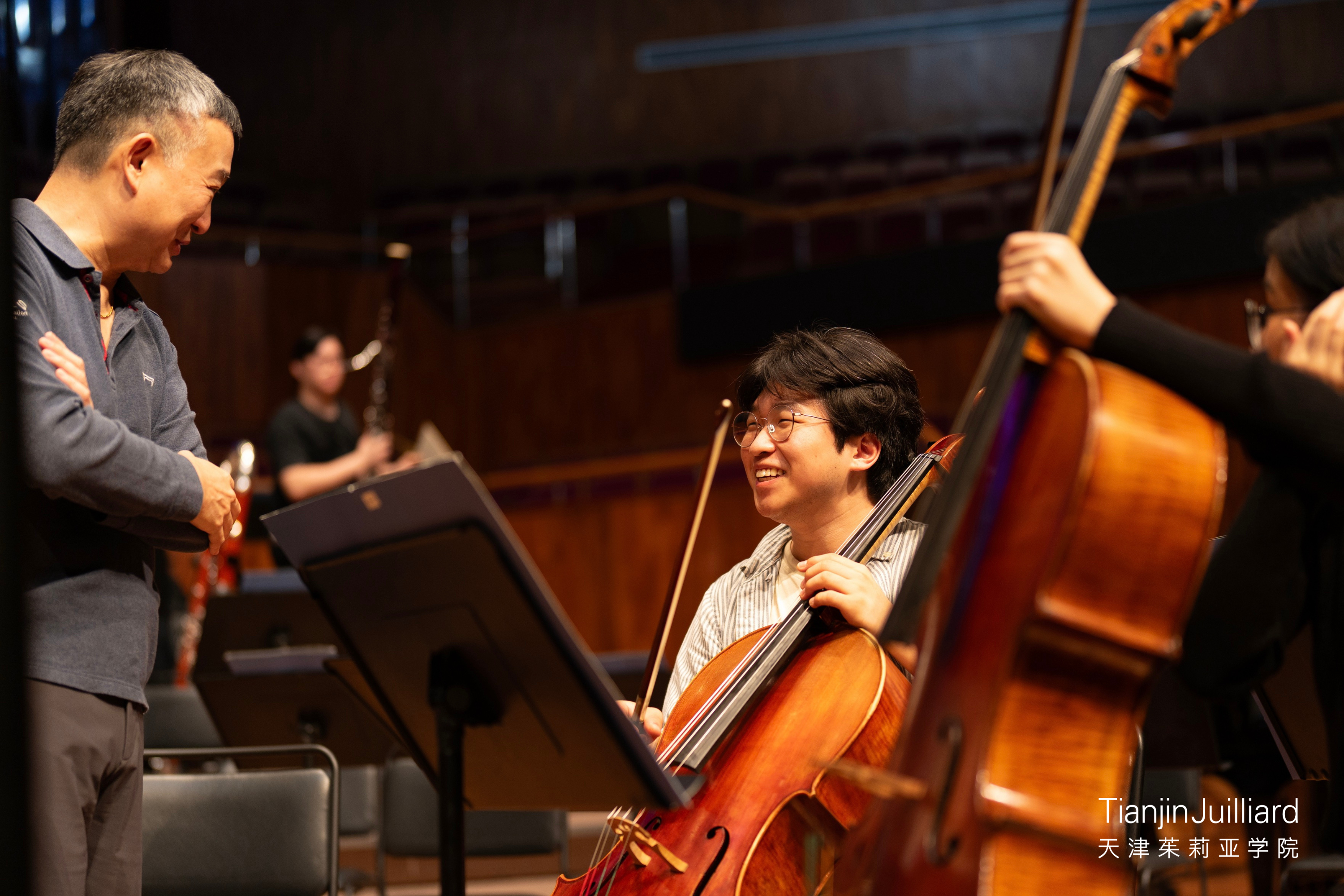 Brian talked with Tianjin Juilliard resident conductor Ken Lam at a rehearsal in March 2026.
