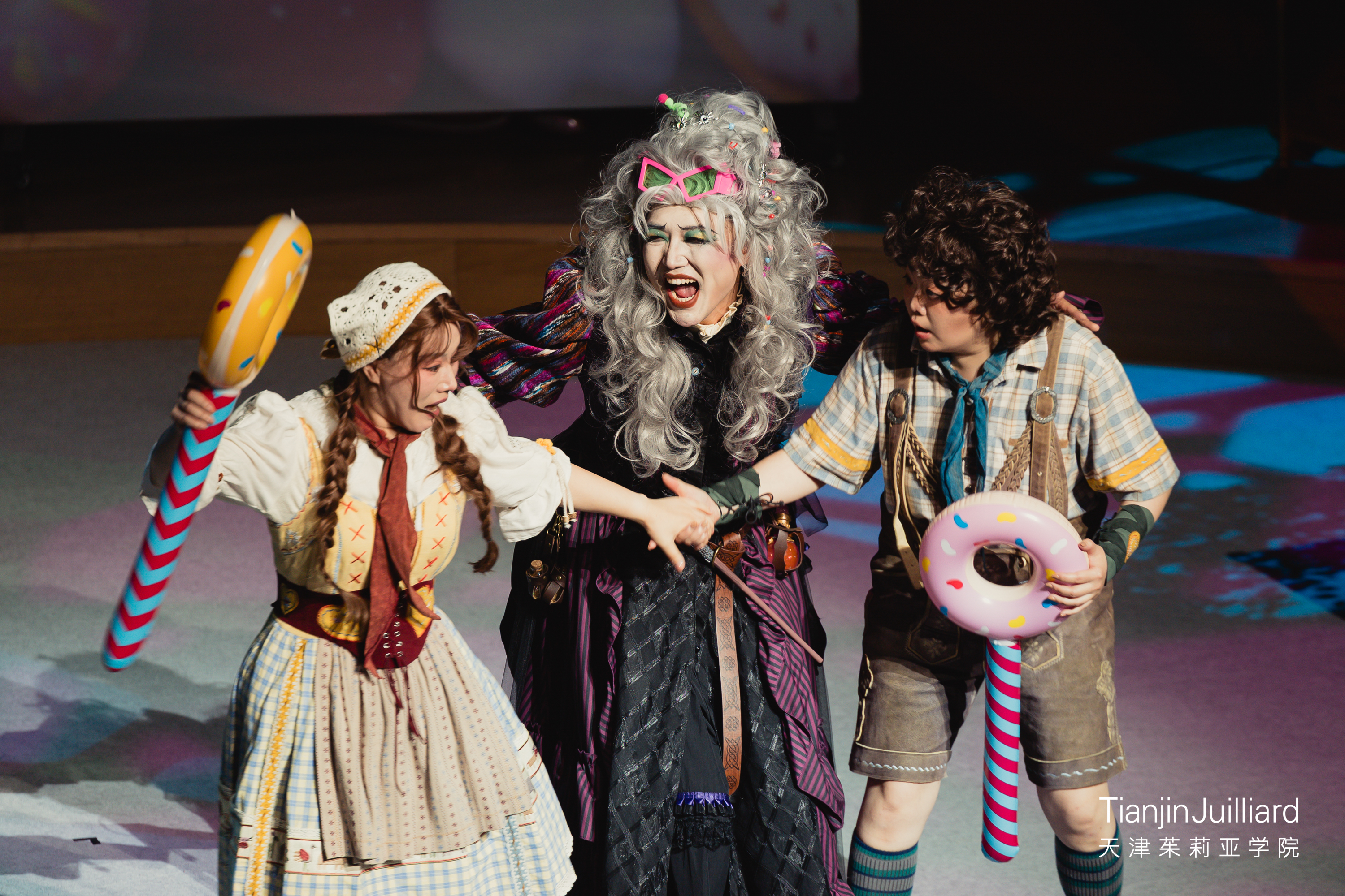 Pre-College and MDP voice faculty in Hansel and Gretel in May, 2026.