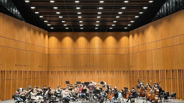 First dress rehearsal at the Macao Cultural Center