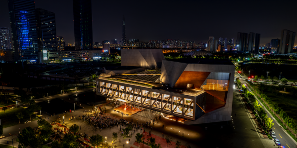 campus shot night - 1