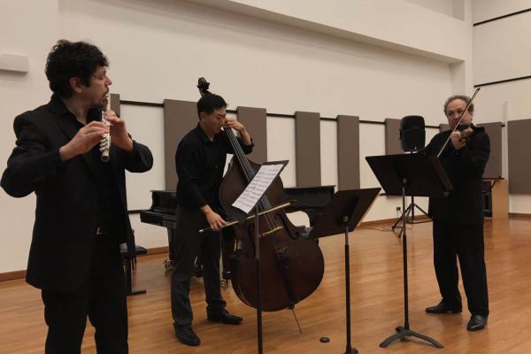 Tianjin Juilliard faculty performing in Singapore 